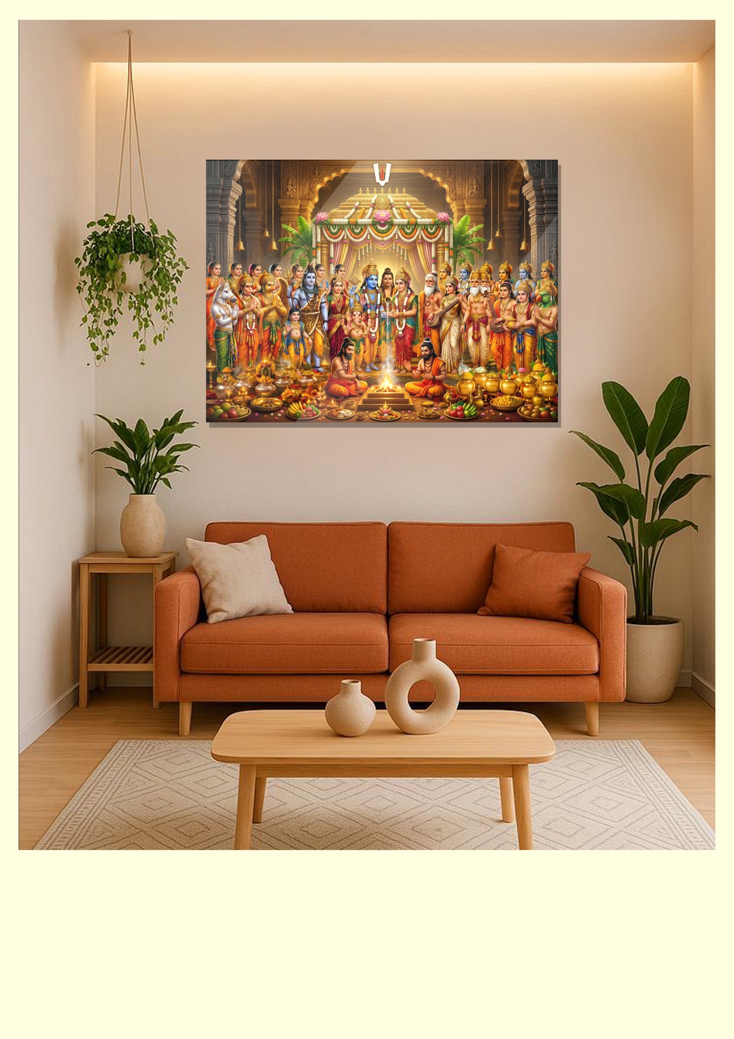 SRINIVASA KALYANAM PHOTO PRINT | UNIQUE | MATTE PAPER