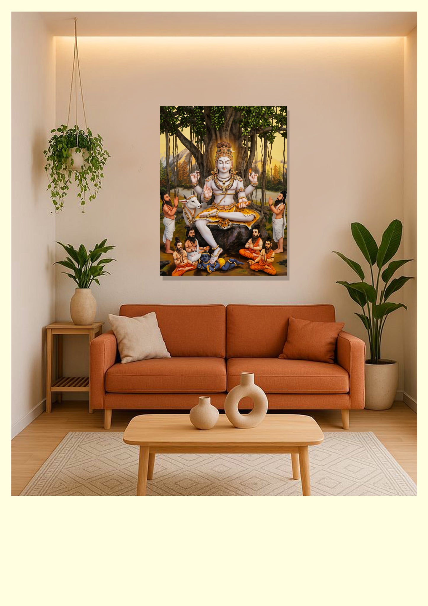 DAKSHINAMURTHY PHOTO PRINT | 4K QUALITY | MATTE PAPER | UNIQUE
