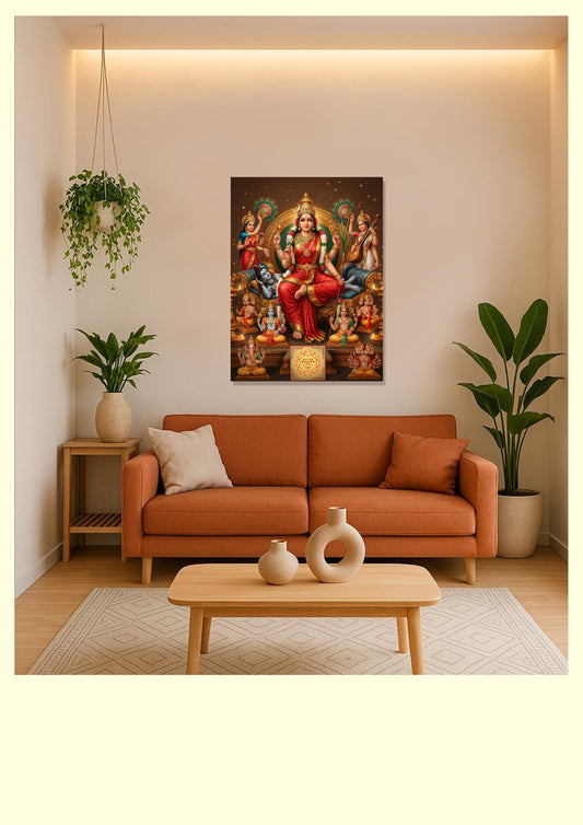 RAJA RAJESHWARI DEVI PHOTO PRINT | MATTE PAPER