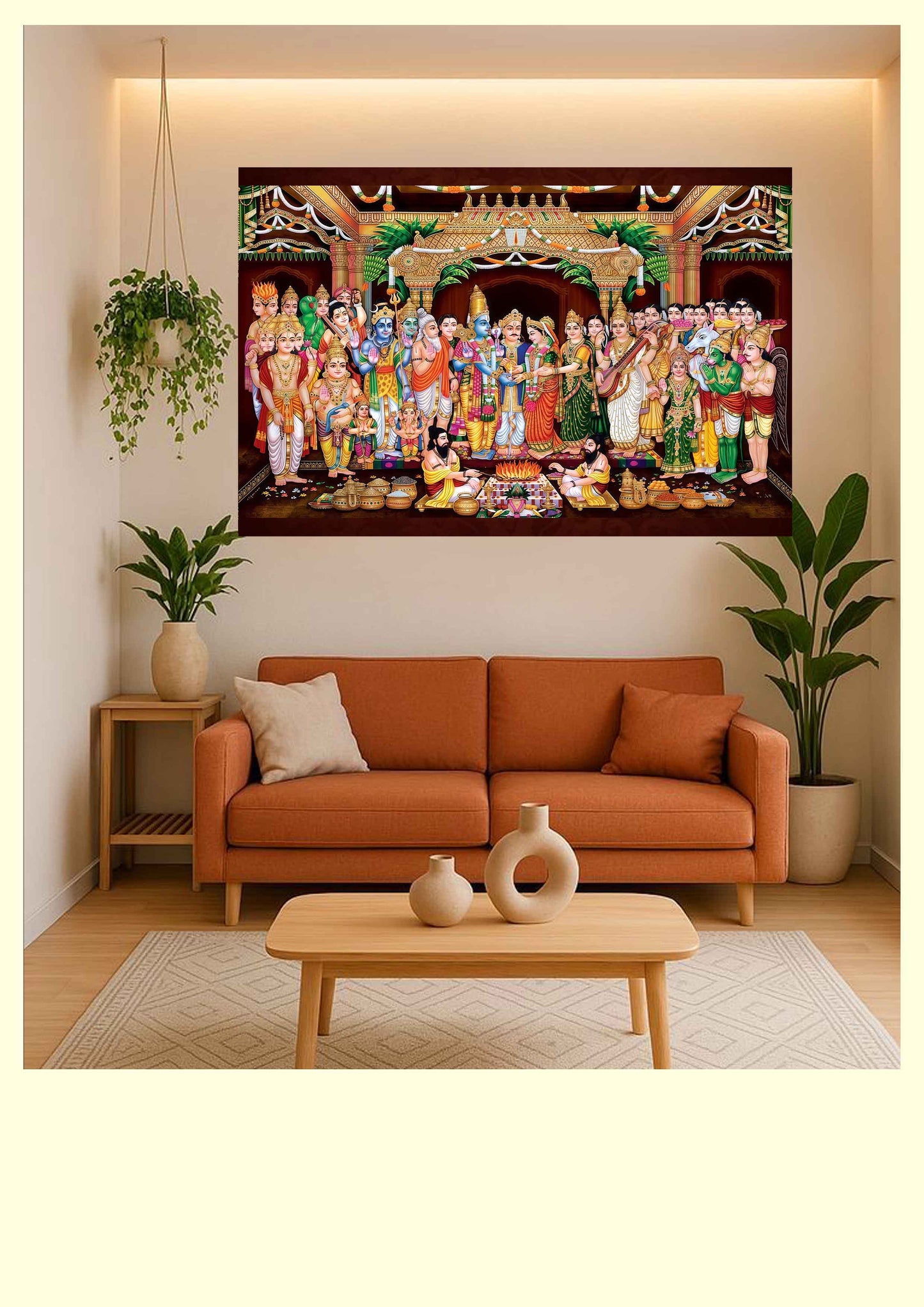 SRINIVASA KALYANAM PHOTO PRINT | 4K QUALITY | MATTE PHOTO PAPER PRINT
