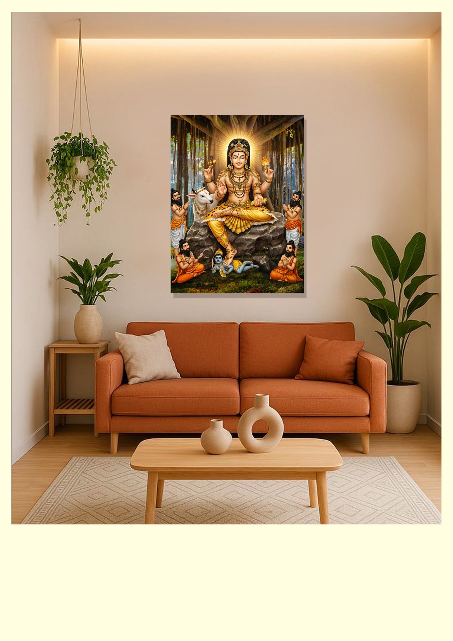 DAKSHINAMURTHI 4K DIGITAL PHOTO PRINT | MATTE PHOTO PAPER
